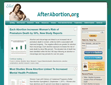 Tablet Screenshot of afterabortion.org